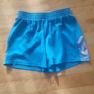 Champion Shorts - Blue with watercolor accent piece XL 14-16